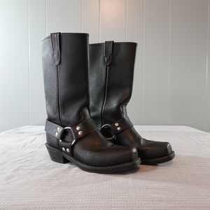 Double-H Black Harness Boots